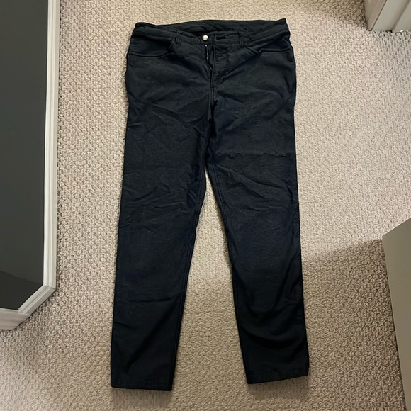 Sz 32 x 30 Lululemon abc slim blue utilitech pant - Picture 1 of 2